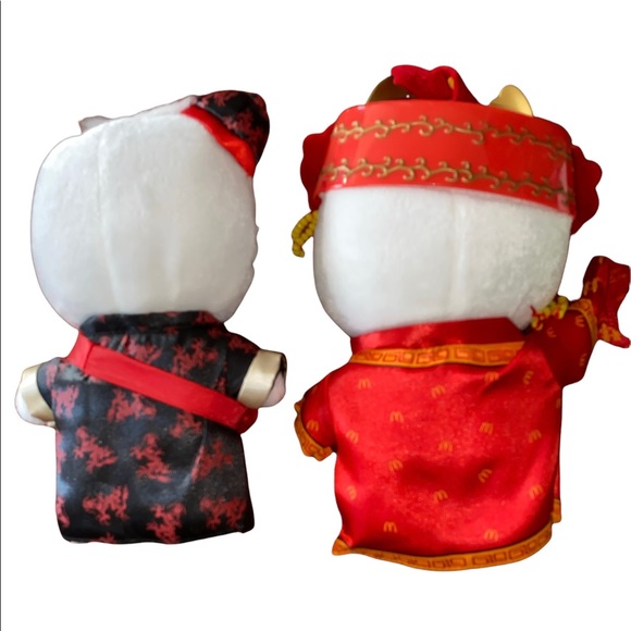 Mc Donald’s Hello Kitty & Dear Daniel 1999 Chinese Wedding Stuffed Dolls (NWOT) - Picture 2 of 5